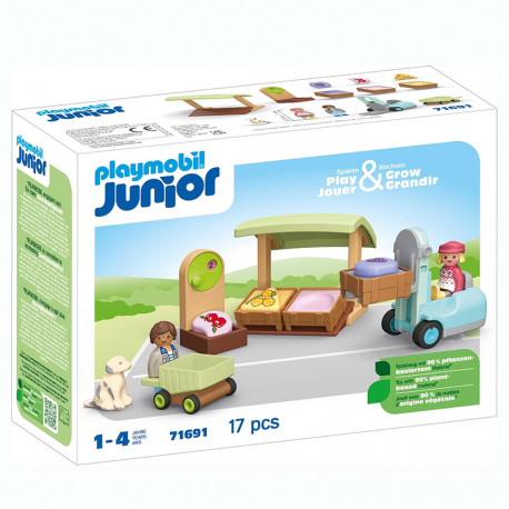 JUNIOR PUESTO ECOLOGICO Y CARRETILLA ELEVADORA