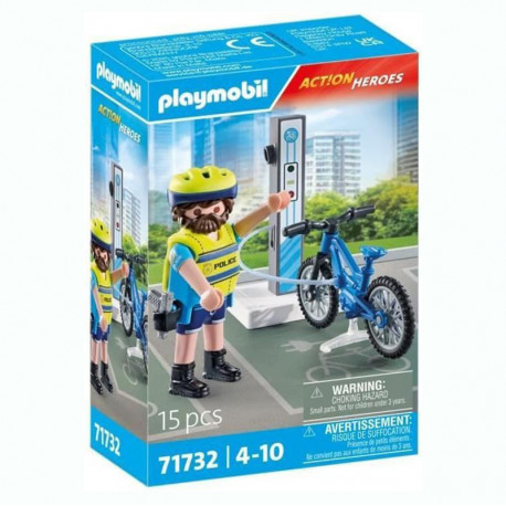 ACTION HEROES PATRULLA EN BICICLETA