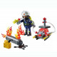 ACTION HEROES BOMBERO CON BOMBA DE AGUA