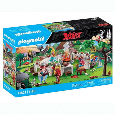 ASTERIX EL BANQUETE DE LA ALDEA