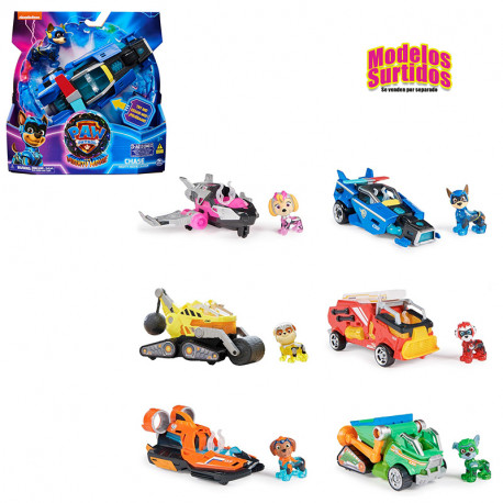 PATRULLA CANINA MIGHTY MOVIE VEHICULOS SURTIDO