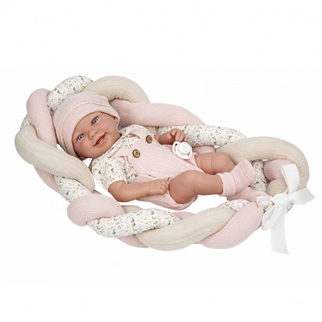 MUÑECA ELEGANCE 42 CM ZOE ROSA COJIN (CUERPO VINYL, SEXO NIÑA)