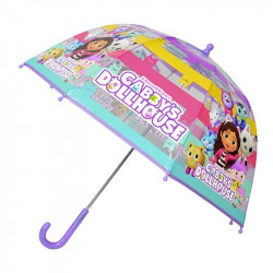 GABBY PARAGUAS MANUAL INFANTIL TRANSPARENTE BURBUJA 48 CM