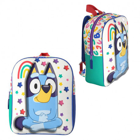 BLUEY MOCHILA DE 30 CM EVA 3D - RAINBOW