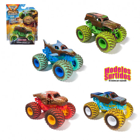 MONSTER JAM SURTIDO MUD BLASTERS 1:64