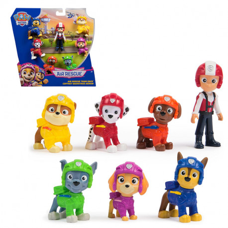 PATRULLA CANINA PACK FIGURAS AIR RESCUE