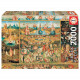 PUZZLE 2000P EL JARDIN DE LAS DELICIAS