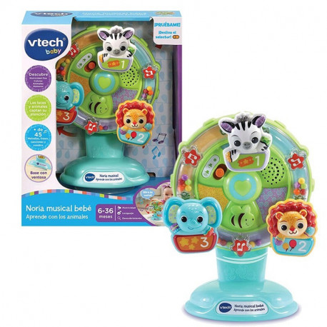 NORIA MUSICAL BEBE APRENDE CON LOS ANIMALES