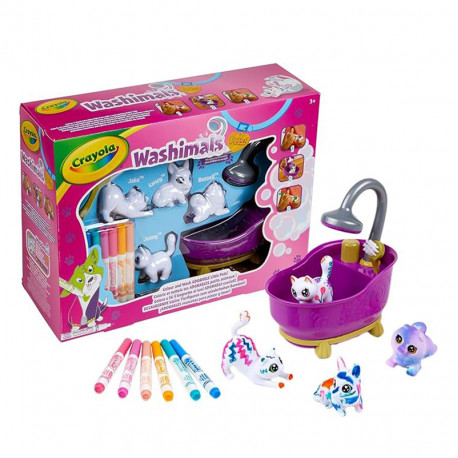 WASHIMALS PETS NUEVA BAÑERA GLAMUROSA CON 4 MASCOTAS