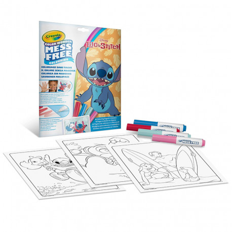 COLOREA SIN MANCHAS COLOR WONDER LILO & STITCH  