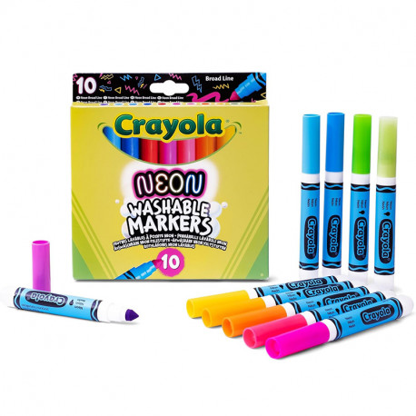 ROTULADORES 10 MAXI PUNTA EECTO NEON 
