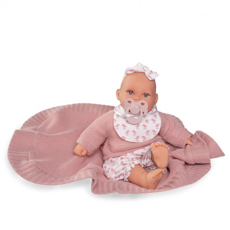 MUÑECA KIKA LLORO CON TOQUILLA 27 CM