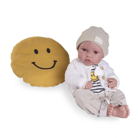 MUÑECA RECIEN NACIDO ERIK SMILE 42 CM