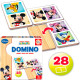 DOMINO MADERA MICKEY & MINNIE
