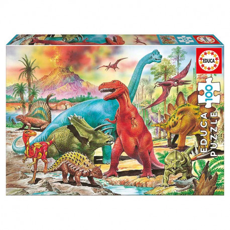 PUZZLE 100P DINOSAURIOS