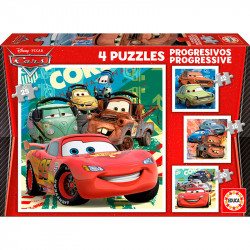 PUZZLE PROGRESIVOS CARS 2 12P+