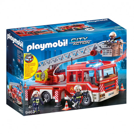 ACTION HEROES CAMION DE BOMBEROS CON ESCALERA