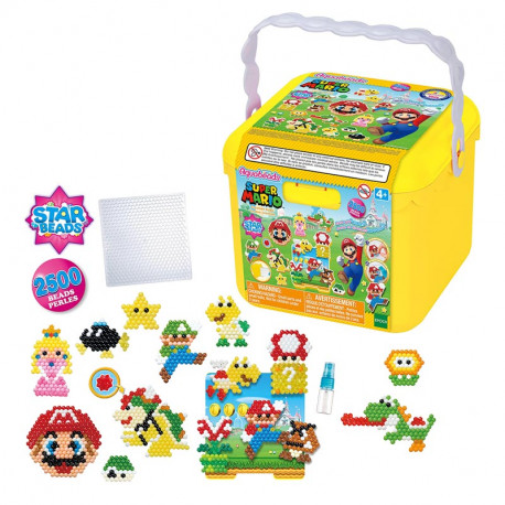 AQUABEADS CUBO DE CREATIVIDAD DE SUPER MARIO