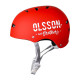 CASCO NIÑO OLSSON ROJO TALLA S