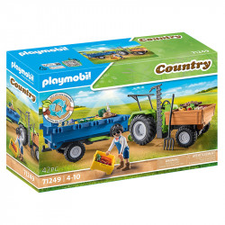 COUNTRY TRACTOR CON REMOLQUE