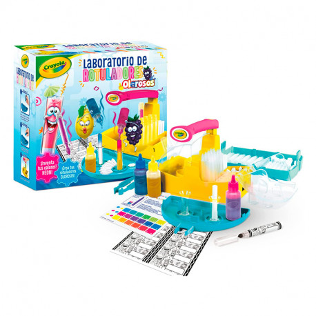 LABORATORIO ROTULADORES OLOROSOS NEON CRAYOLA