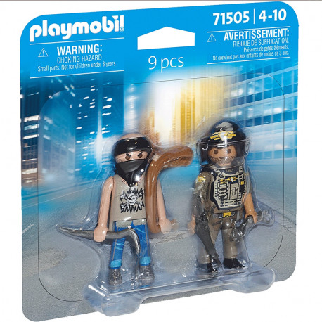 DUO PACK POLICIA CON LADRON
