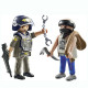POLICIA CON LADRON