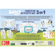 SET 3 IN 1 BLUEY CREATIVE ACTIVITY SET 