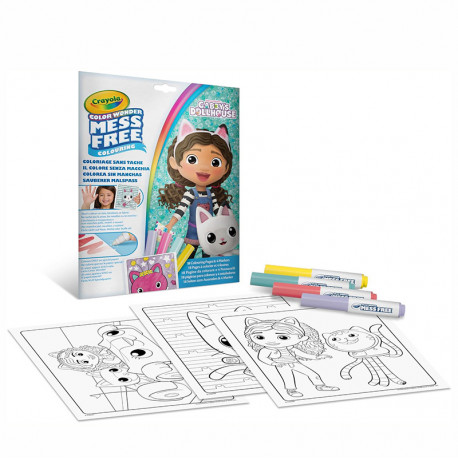 COLOREA SIN MANCHAS COLOR WONDER GABBYS DOLLHOUSE 