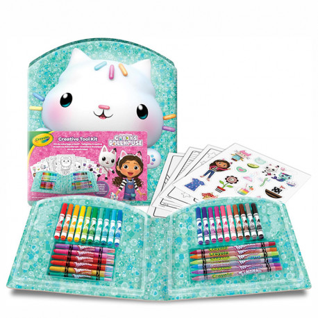 ESTUCHE CREATIVO GABBYS DOLLHOUSE 44 PIEZAS 