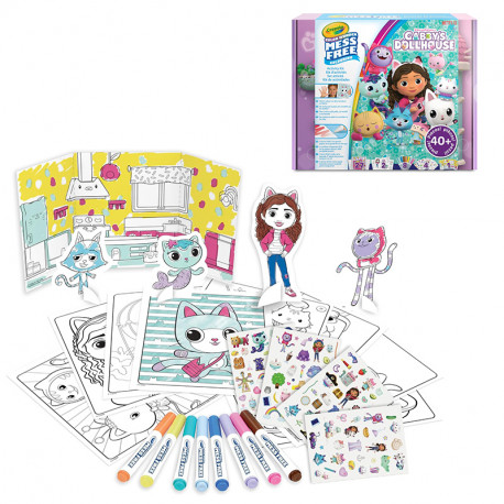 COLOREA SIN MANCHAS COLOR WONDER SUPER SET GABBYS DOLLHOUSE 