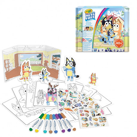 COLOREA SIN MANCHAS COLOR WONDER SUPER SET BLUEY 