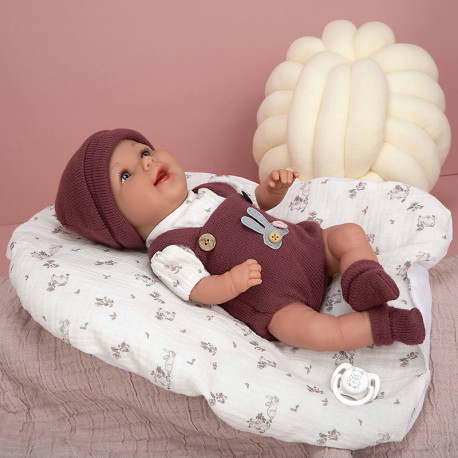 MUÑECA ELEGANCE 35 CM GADI GRANATE COJIN (MUÑECO DE PESO)