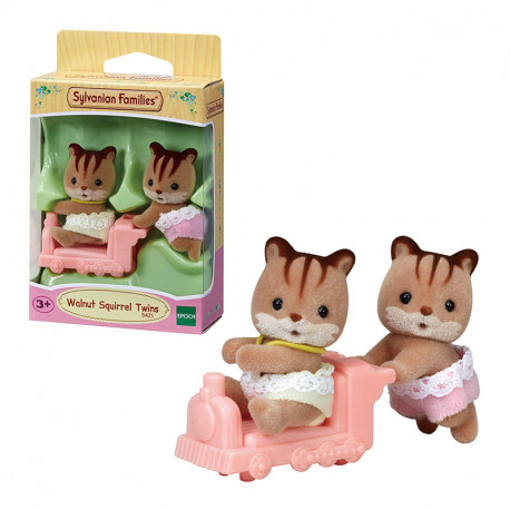 SYLVANIAN GEMELOS ARDILLA DE LA NUEZ