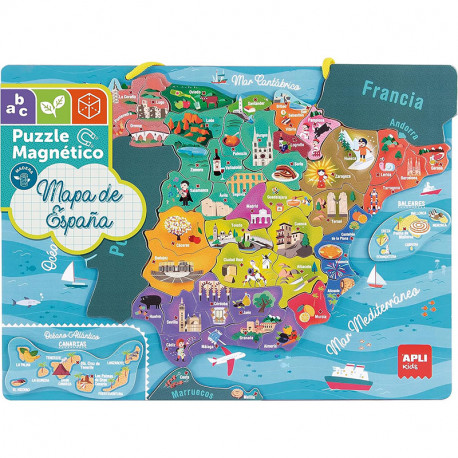 PUZLE MAGNETICO ESPAÑA 
