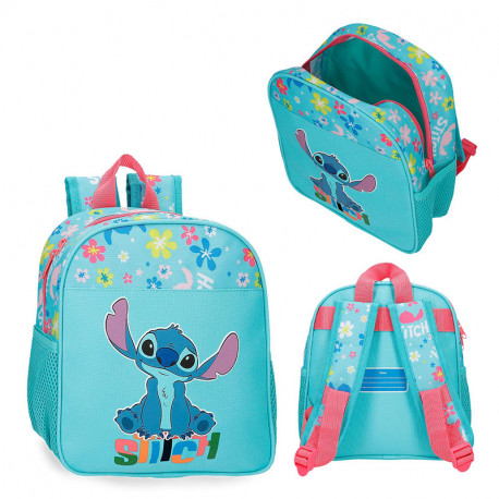 STITCH ALOHA MOCHILA ADAPTABLE 25CM