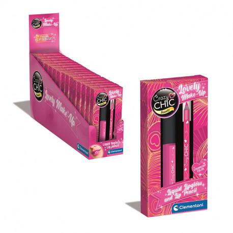 CRAZY CHIC LIP GLOSS AND LIP PENCIL STRAWBERRY