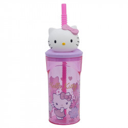 VASO FIGURITA 3D 360 ML HELLO KITTY