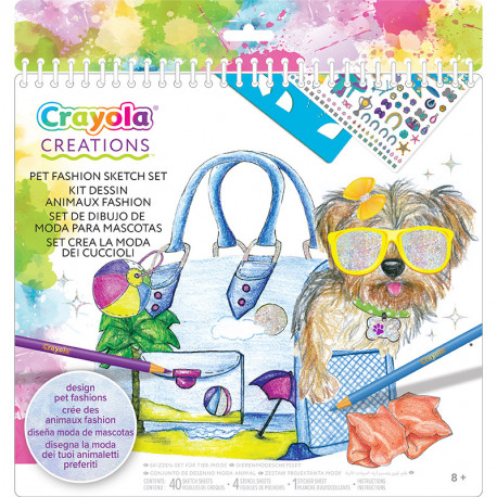CREATIONS SUPER ALBUM CREA LA MODA DE TUS CACHORRITOS 