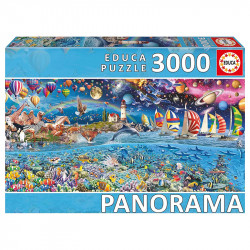 PUZZLE 3000P VIDA EN LA COSTA PANORAMA