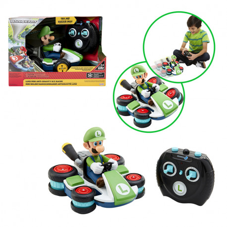 COCHE RC LUIGI KART SUPER MARIO 