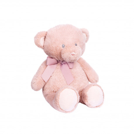 PELUCHE BABY OSO SOFT ROSA PALO 37 CM