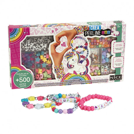 PERLAS ABC UNICORNO 500 PIEZAS 