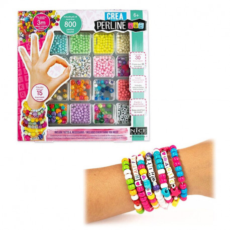 PERLAS ABC 800 PIEZAS