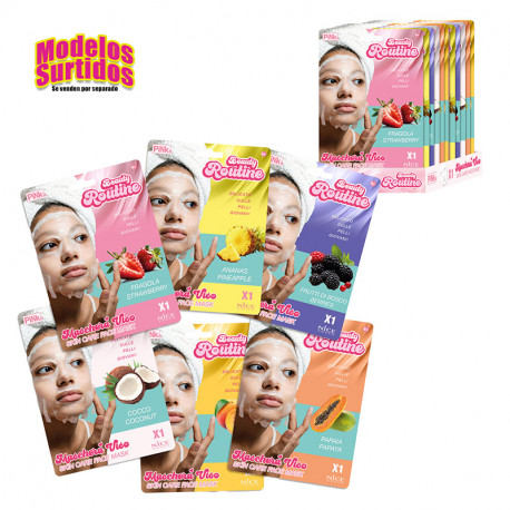 BEAUTY ROUTINE MASCARILLA FACIAL DE FRUTAS