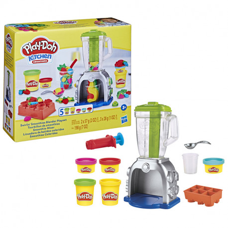 PLAYDOH LICUADORA DE BATIDOS COLORIDOS