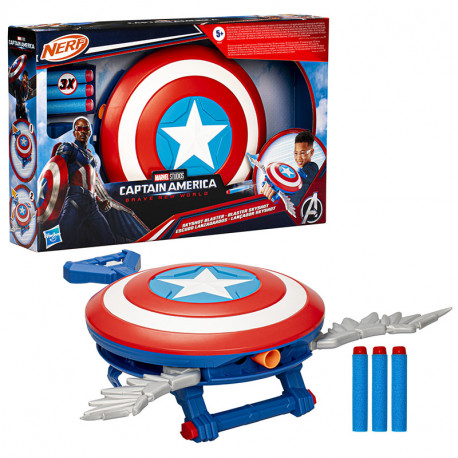 AVENGERS CAPITAN AMERICA ESCUDO LANZADARDOS