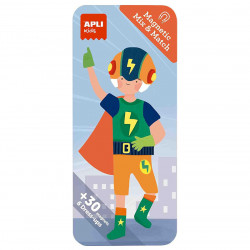 JUEGO MAGNETICO MIX&MATCH SUPERHEROES