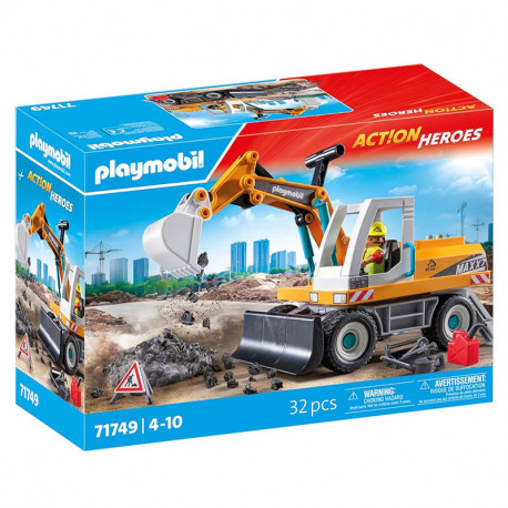 ACTION HEROES EXCAVADORA GRANDE