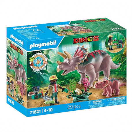 DINOS FAMILIA DE TRICERATOPS